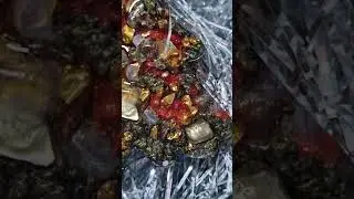Игрушка «Ёлочка с камушками» из эпоксидной смолы