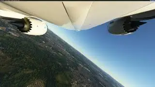 Microsoft sim 2020 flight from Manchester Airport