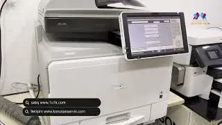 Ricoh mp 306 servis moduna nasıl girilir  - #konusanservis #türkiye