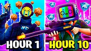 I Spent 10 HOURS Playing Light Build in The Finals as a NOOB!