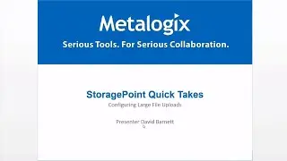 Configuring Large File Upload in StoragePoint
