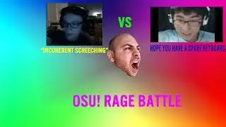 Osu! Rage Battle   ThePoon VS Angelsim