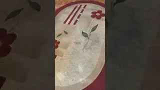 До и После химчистки очень грязного ковра на дому