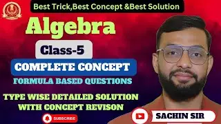 Algebra class-5(Formula Based)#ssc