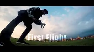 From Sims to ACRO - First FPV Flight! (CRASH)