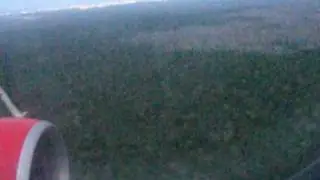 Landing in Cancun