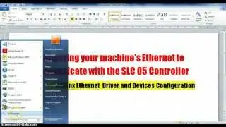 RS Linx Ethernet Driver and Devices Configuration