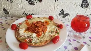 #recette_facileفي خمس دقايق حضري وجبة غذاء او عشاء لذيذة  واقتصادية #وجبات_صيفية