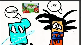 Joguei com meu amigo Kauã caos no jardim parte 1