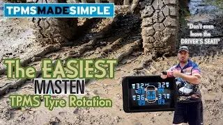 Masten TPMS - Making Tyre Rotation EVEN EASIER with the Tyre Pressure Monitoring System? You Bet!