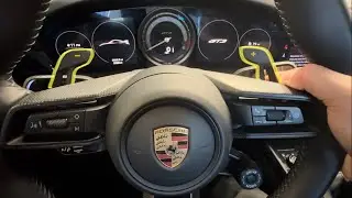 My best mod so far on my 992 GT3 - RS Shift Paddles