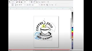 TUTORIAL COREL DRAW X7 ; DESIGN SIMPLE TSHIRT