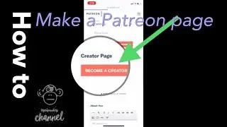 How to create a Patreon page