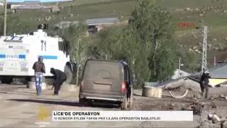 Lice'de operasyon