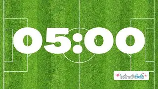 5 Minute World Cup Timer Countdown - Football - Soccer - Sports