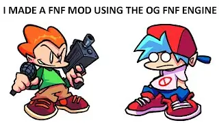I made a FNF Mod using the OG FNF Engine