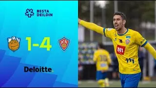 Fram 1 - 4 KA | Framarar enda tímabilið á skell | Mörk leiksins í boði Deloitte