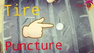 DIY How to Fix a Flat tire Easy in 2 minutes