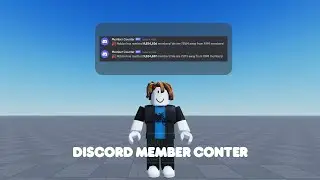 Roblox Tutorial - Roblox Discord Member Counter 2023