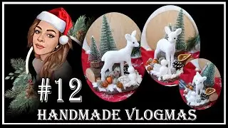 🎅Handmade Vlogmas #12🎅Aranjament de craciun// Christmas ornament// DIY// Handmade