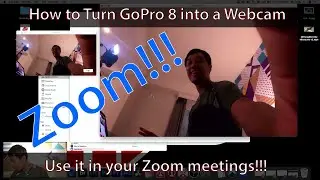 GoPro 8 Webcam - How To Do It