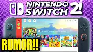 NEW Nintendo Switch 2 RUMOR & NEWS JUST DROPPED! + New Banjo kazooie?