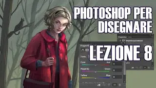 PHOTOSHOP PER DISEGNARE - CORSO BASE ITA - LEZIONE 8: post-produzione