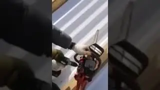 заводим бензопилу шуруповёртом