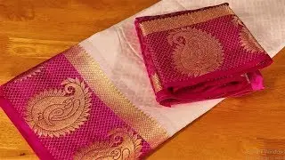 New fashion blouse design for silk saree