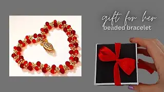 Gift for her. DIY bracelets. Beading tutorial. Beginner beading