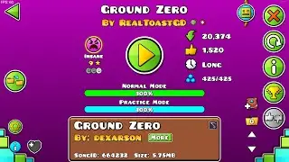 Ground Zero | By RealToastGD | Geometry Dash 2.2
