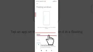 How to Disable Sidebar Floating Window Setting #shortvideo #xiaomi