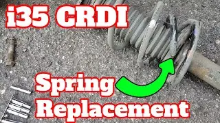 Hyundai i35 front spring replacement... A simple and straight forward guide!