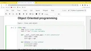 Python OOPS: Class and object explained - 2
