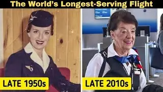 The World’s Longest-Serving Flight Attendant Is Not Ready to Retire, Even After 65 Years of Service