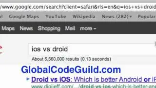 ios vs droid Steve Picks ios!