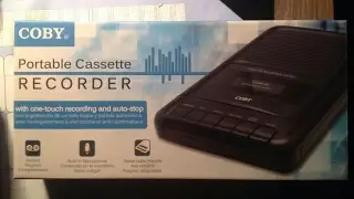 Coby CVR-22 Portable Cassette Recorder Review