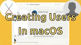 How To: Create A New User In macOS