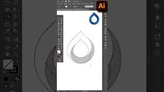 Logo creation Illustrator #shorts #short  #ytshorts #shortvideo #shortsfeed