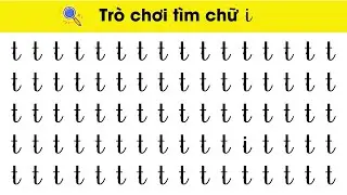 Trò Chơi Tìm Chữ Cái Viết Thường I T C| Giúp bé ghi nhớ chữ cái nhanh nhất| Nguyễn Thị Lan Anh