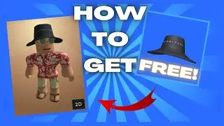 *FREE ACCESSORIES* How to get the HERMITUDE BLACK LOGO HAT and HOODIE in ROBLOX! FREE HAT in ROBLOX