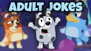 Adult Jokes in Bluey