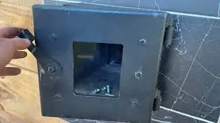 How To Replace Door Glass Window on the Morrison Stove Co. SAUNA Wood Burning Stove