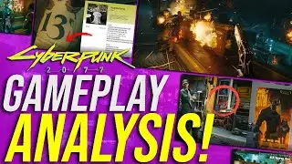Cyberpunk 2077 Gameplay Details ULTIMATE Analysis! (25 Minute Gameplay!)