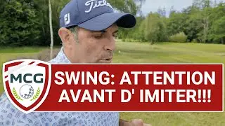 SWING DE GOLF: Les DANGERS du MIMETISME!
