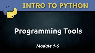 1.5 - Programming Tools