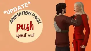 Push Against Wall *UPDATE* | Sims 4 Animation Pack