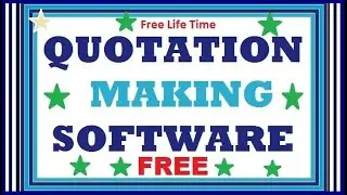 Quotation Making Software Free Life Time