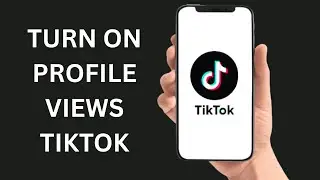 How To Turn on Profile Views on Tiktok