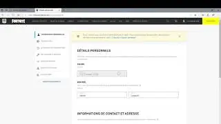 comment changer son nom fortnite sans confirmer  son adres email